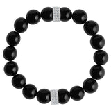 Brighton Meridian Stretch Bracelet JF0028 - Black Onyx