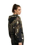IPNG Paper Dolls Puff Hoodie - Multi/Black