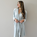MINKY STRETCH LUXE ROBES: Mirage / Large