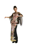IPNG Paper Dolls Shawl Blouse - Pink/Black