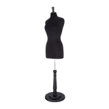 Black Wood Standard Neck Finial For Dressmaker Form