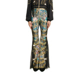 Comfort Pants-Blue - Paper Dolls: Multi color-Black / S/M