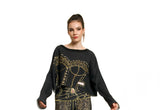 IPNG Demi Couture Paper Dolls Tee Mini Blouse -Black