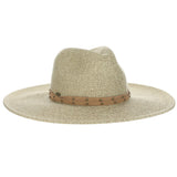 Scala Straw Safari Hat- Misa: Dark Beige / OS
