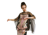 IPNG Paper Dolls Shawl Blouse - Pink/Black