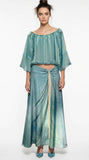 Misty Blue Skirt Mermaid - Blue: S/M