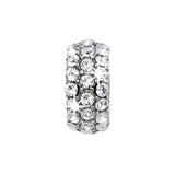 Brighton Silver Glitter Spacer Bead Style JC1480