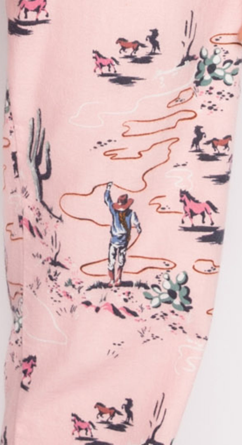 PJ Salvage Women's Flamingo Flannels Pant