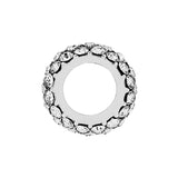 Brighton Silver Glitter Spacer Bead Style JC1480