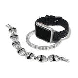 Brighton Portofino Bracelet Style JF0125 - Silver / Black