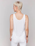 Charlie B. Reversible Bamboo Cami Style C1243S - White