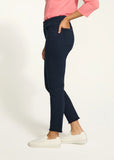 LAST ONE SZ 8 - FDJ Olivia Slim Ankle Denim Style 2682511 - Navy