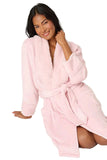 PJ Salvage Luxe Plush Robe Style R7LPR - Ballet Pink
