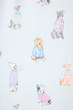 PJ Salvage Doggone Cold Pointelle Butter Jersey Set Style RUDCPJ - Blue Haze