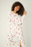 PJ Salvage Let’s Get Toasty Butter Jersey Set Style RVLGST - Ivory