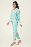 PJ Salvage Sweet Life PJ Set Style RWSLPJ - Bright Aqua