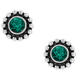 Brighton Twinkle Mini Post Earrings Style J2049D - Emerald
