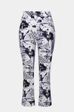Joseph Ribkoff Conversational Print Crop Pull-On Pants Style 261187