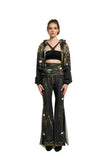 IPNG Paper Dolls Puff Hoodie - Multi/Black