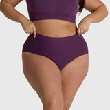 Evelyn & Bobbie High-Waisted Retro Bikini: Petal Drift / Fits 16-24