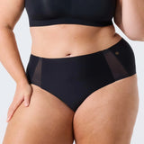 Evelyn & Bobbie High-Waisted Retro Bikini: Petal Drift / Fits 16-24
