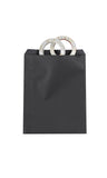 Paper Merchandise Bag - Case of 500: Black / Small