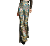 Comfort Pants-Blue - Paper Dolls: Multi color-Black / S/M