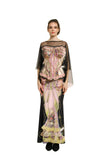 IPNG Paper Dolls Shawl Blouse - Pink/Black