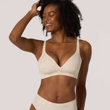 Starlette Plunge Bra: Sand / 2XL