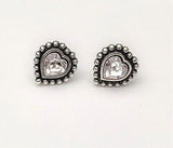 Brighton Shimmer Heart Mini Post Earrings Style J20622