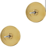 Brighton Ferrara Two Tone Mini Post Earrings Style JA5802 - Gold/Silver