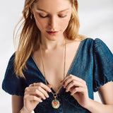 Reverie Rose Locket Necklace