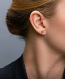 Brighton Twinkle Mini Post Earrings Style J2049G - Amethyst