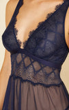 Cosabella Made in Italy Allure Babydoll Style ALLUR2621 - Navy