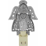 Brighton Angel Heart Night Light Style G40210 - Silver