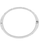Brighton Footprints Hinged Bangle Bracelet Style JB0962 - Silver