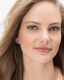 Brighton Twinkle Mini Post Earrings Style J20497 - Garnet