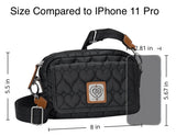 Brighton Knix Utility Bag Style H15043 - Black/Tan