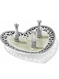 Brighton Lacie Daisy 3 Ring Holder Style G81140 - Silver