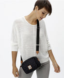 Brighton Knix Utility Bag Style H15043 - Black/Tan