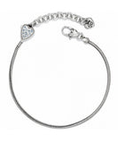 Brighton Mini Charm Carrier Bracelet Style JB2850 - Silver