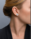 Brighton Brilliance Cubic Zirconia 10MM Post Earrings Style JE154D