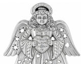 Brighton Angel Heart Night Light Style G40210 - Silver