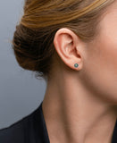 Brighton Twinkle Mini Post Earrings Style J2049L - Peridot