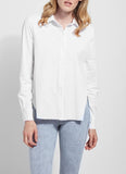 Lyssé Connie Slim Button Down Top Style 232435M3 - White