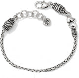 Brighton Barrel Slide Bracelet Style J36390 - Silver