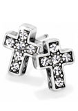 Brighton Starry Night Cross Mini Post Earrings Style J21691