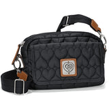 Brighton Knix Utility Bag Style H15043 - Black/Tan