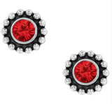 Brighton Twinkle Mini Post Earrings Style J2049A - Ruby
