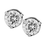 Brighton Brilliance Cubic Zirconia 7MM Post Earrings Style JE154A